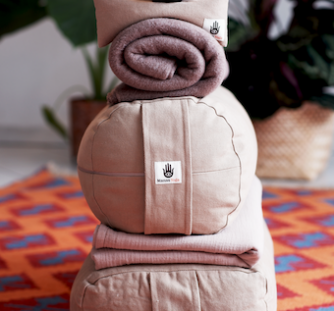 Manas Yoga Props Manas Yoga eco-friendly materials, bolsters, blankets, eye pillows