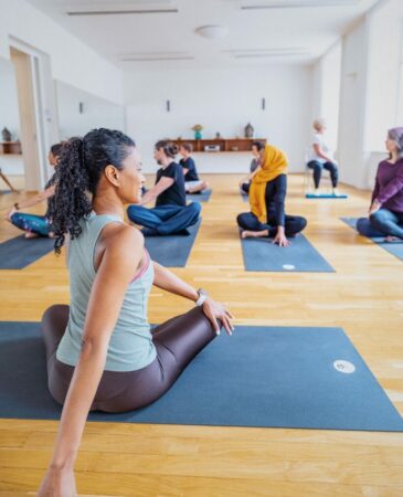 manas yoga studio class